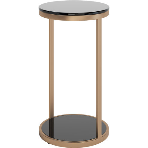 Benjamin 20 X 11 inch Antique Brass End Table
